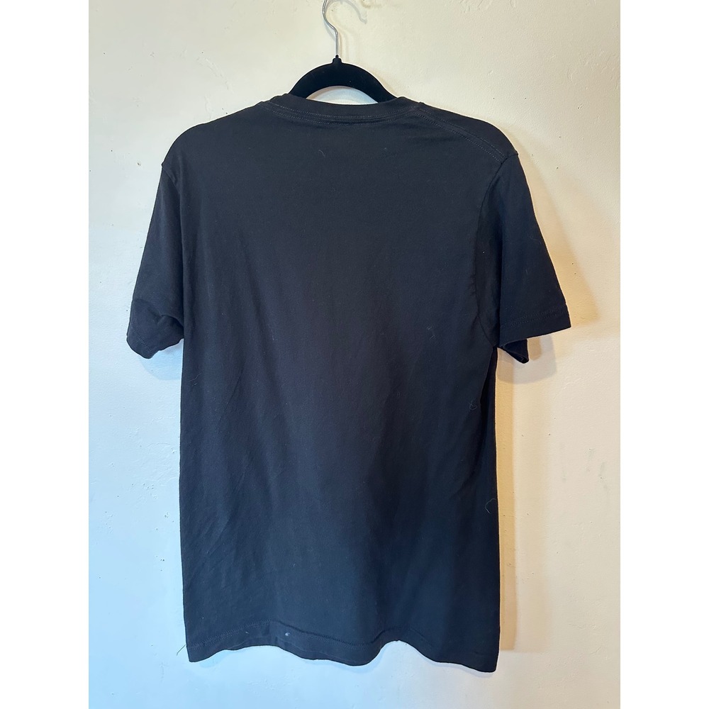Tee Luv Surf Japan Kamakura Skeleton Surfer Graphic T-Shirt Black Mens Medium - Picture 2 of 3